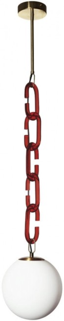 Подвесной светильник Chain 10128P Red