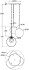 Подвесной светильник Basic form MOD521PL-03G