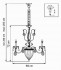 Подвесная люстра SCHON 790111