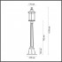 Уличный светильник Odeon Light Mavret 4961/1F
