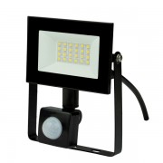 Прожектор уличный ULF-F62-30W/6500K SENSOR IP54 200-240В BLACK