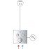 Термостатический смеситель Grohe Grohtherm SmartControl 29119000 для душа и лейка