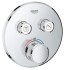Термостатический смеситель Grohe Grohtherm SmartControl 29119000 для душа и лейка