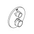 Cмеситель термостатический для душа и лейки GROHE Grohtherm хром 24076000