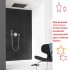 Cмеситель термостатический для душа и лейки GROHE Grohtherm хром 24076000