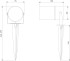 Грунтовый светильник Landscape 043 FL LED черный