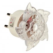 Ночник DTL-308-Цветок/RGB/4LED/0,5W