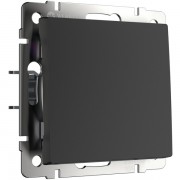 Кнопка звонка Встраиваемые механизмы черные W1114508