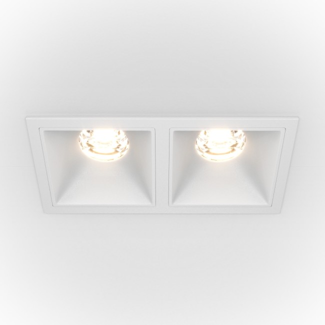 Точечный светильник Alfa LED DL043-02-10W4K-SQ-W