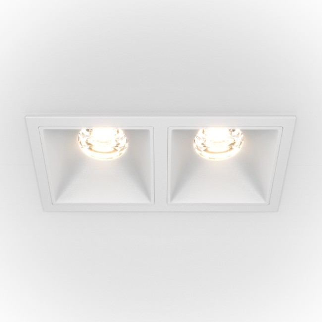 Точечный светильник Alfa LED DL043-02-10W4K-SQ-W