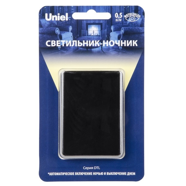 Ночник DTL-320 Прямоугольник/Black/Sensor
