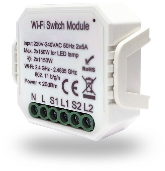 Wi-Fi реле RL1000 RL1002-SM