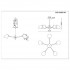 Потолочная люстра Satta SLE103602-05