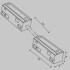 Коннектор гибкий Accessories for tracks Exility TRA034CPC-42B-15-1