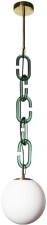 Подвесной светильник Chain 10128P Green